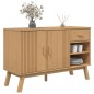 vidaXL Sideboard OLDEN Braun 114x43x73,5 cm Massivholz Kiefer vidaXL Sideboard OLDEN Braun 114x43x73,5 cm Massivholz Kiefer