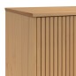 vidaXL Sideboard OLDEN Grau und Braun 114x43x73,5 cm Massivholz Kiefer vidaXL Sideboard OLDEN Grau und Braun 114x43x73,5 cm Massivholz Kiefer