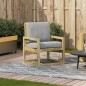 vidaXL Gartenstuhl 57,5x63x76 cm Kiefernholz Imprägniert vidaXL Gartenstuhl 57,5x63x76 cm Kiefernholz Imprägniert