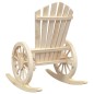 vidaXL Adirondack-Schaukelstühle 2 Stk. Massivholz Tanne vidaXL Adirondack-Schaukelstühle 2 Stk. Massivholz Tanne
