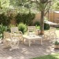 vidaXL Gartenstühle 4 Stk. Massivholz Tanne vidaXL Gartenstühle 4 Stk. Massivholz Tanne