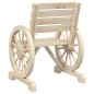 vidaXL Gartenstühle 4 Stk. Massivholz Tanne vidaXL Gartenstühle 4 Stk. Massivholz Tanne