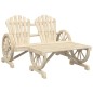 vidaXL 4-tlg. Garten-Lounge-Set Massivholz Tanne vidaXL 4-tlg. Garten-Lounge-Set Massivholz Tanne