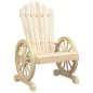 vidaXL 4-tlg. Garten-Lounge-Set Massivholz Tanne vidaXL 4-tlg. Garten-Lounge-Set Massivholz Tanne