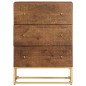 vidaXL Kommode 55x30x76 cm Massivholz Mango und Eisen vidaXL Kommode 55x30x76 cm Massivholz Mango und Eisen