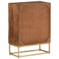 vidaXL Kommode 55x30x76 cm Massivholz Mango und Eisen vidaXL Kommode 55x30x76 cm Massivholz Mango und Eisen