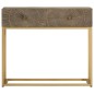 vidaXL Konsolentisch 90x30x76 cm Massivholz Mango und Eisen vidaXL Konsolentisch 90x30x76 cm Massivholz Mango und Eisen