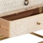 vidaXL Kommode 55x30x76 cm Massivholz Mango und Eisen vidaXL Kommode 55x30x76 cm Massivholz Mango und Eisen