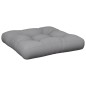 vidaXL Palettenkissen Grau 50x50x12 cm Stoff vidaXL Palettenkissen Grau 50x50x12 cm Stoff