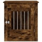 vidaXL Hundekäfig im Möbelstil Räuchereiche 64,5x80x71cm Holzwerkstoff vidaXL Hundekäfig im Möbelstil Räuchereiche 64,5x80x71cm Holzwerkstoff