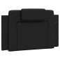 vidaXL Bett mit Matratze Schwarz 90x200 cm Kunstleder vidaXL Bett mit Matratze Schwarz 90x200 cm Kunstleder
