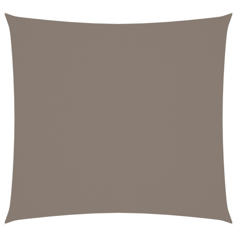 vidaXL Sonnensegel Oxford-Gewebe Quadratisch 5x5 m Taupe vidaXL Sonnensegel Oxford-Gewebe Quadratisch 5x5 m Taupe