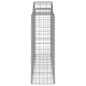 vidaXL Gabionen mit Hochbogen 40Stk. 200x50x120/140cm Verzinktes Eisen vidaXL Gabionen mit Hochbogen 40Stk. 200x50x120/140cm Verzinktes Eisen