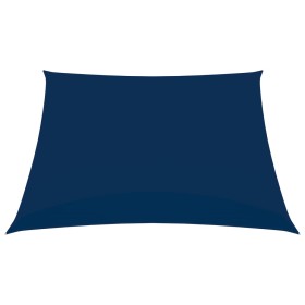 vidaXL Sonnensegel Oxford-Gewebe Quadratisch 4x4 m Blau