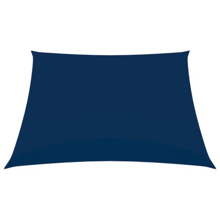 vidaXL Sonnensegel Oxford-Gewebe Quadratisch 4x4 m Blau