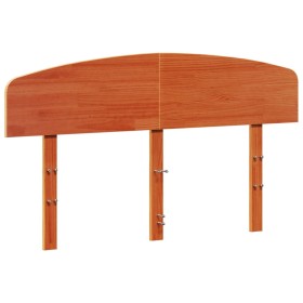 vidaXL Kopfteil Wachsbraun 150 cm Massivholz Kiefer