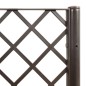 vidaXL Pflanzkübel mit Rankgitter Braun 160x120x140 cm PP vidaXL Pflanzkübel mit Rankgitter Braun 160x120x140 cm PP