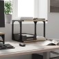 vidaXL Druckerständer 2 Ablagen Sonoma-Eiche 41x28x33,5 cm vidaXL Druckerständer 2 Ablagen Sonoma-Eiche 41x28x33,5 cm