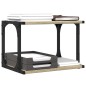 vidaXL Druckerständer 2 Ablagen Sonoma-Eiche 41x28x33,5 cm vidaXL Druckerständer 2 Ablagen Sonoma-Eiche 41x28x33,5 cm