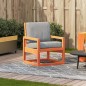 vidaXL Gartenstuhl Wachsbraun 57,5x63x76 cm Massivholz Kiefer vidaXL Gartenstuhl Wachsbraun 57,5x63x76 cm Massivholz Kiefer