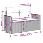 vidaXL 8-tlg. Garten-Sofagarnitur mit Kissen Braun Poly Rattan vidaXL 8-tlg. Garten-Sofagarnitur mit Kissen Braun Poly Rattan