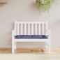vidaXL Gartenbank-Auflage Marineblau 100x50x7 cm Oxford-Gewebe vidaXL Gartenbank-Auflage Marineblau 100x50x7 cm Oxford-Gewebe