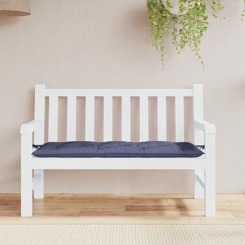 vidaXL Gartenbank-Auflage Marineblau 120x50x7 cm Oxford-Gewebe vidaXL Gartenbank-Auflage Marineblau 120x50x7 cm Oxford-Gewebe