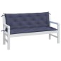vidaXL Gartenbank-Auflagen 2 Stk. Marineblau 150x50x7 cm Oxford-Gewebe vidaXL Gartenbank-Auflagen 2 Stk. Marineblau 150x50x7 cm Oxford-Gewebe