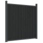 vidaXL Zaunelement Grau 353x186 cm WPC vidaXL Zaunelement Grau 353x186 cm WPC