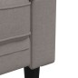 vidaXL Chesterfield-Sofa 2-Sitzer Taupe Stoff vidaXL Chesterfield-Sofa 2-Sitzer Taupe Stoff