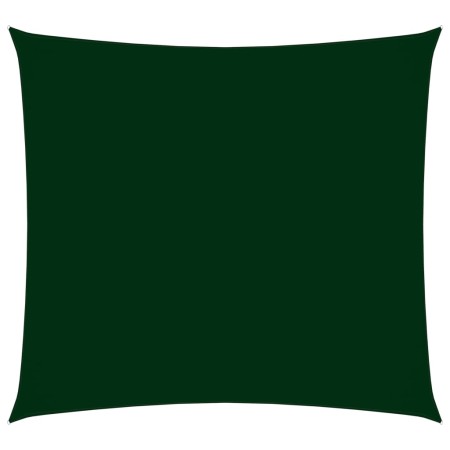 vidaXL Sonnensegel Oxford-Gewebe Quadratisch 4,5x4,5 m Dunkelgrün