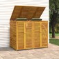 vidaXL Mülltonnenbox für 2 Tonnen 140x89x117 cm Massivholz Akazie vidaXL Mülltonnenbox für 2 Tonnen 140x89x117 cm Massivholz Akazie