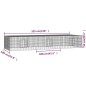 vidaXL Kaninchenkäfig 3 Paneele 325x109x54 cm Verzinktes Eisen vidaXL Kaninchenkäfig 3 Paneele 325x109x54 cm Verzinktes Eisen