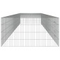 vidaXL Kaninchenkäfig 5 Paneele 541x109x54 cm Verzinktes Eisen vidaXL Kaninchenkäfig 5 Paneele 541x109x54 cm Verzinktes Eisen