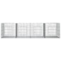 vidaXL Kaninchenkäfig 4 Paneele 217x79x54 cm Verzinktes Eisen vidaXL Kaninchenkäfig 4 Paneele 217x79x54 cm Verzinktes Eisen