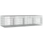 vidaXL Kaninchenkäfig 4 Paneele 217x79x54 cm Verzinktes Eisen vidaXL Kaninchenkäfig 4 Paneele 217x79x54 cm Verzinktes Eisen