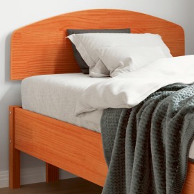 vidaXL Kopfteil Wachsbraun 75 cm Massivholz Kiefer