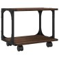vidaXL Druckerständer 2 Ablagen Braun Eichen-Optik 41x28x33,5 cm vidaXL Druckerständer 2 Ablagen Braun Eichen-Optik 41x28x33,5 cm