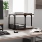vidaXL Druckerständer 2 Ablagen Braun Eichen-Optik 41x28x33,5 cm vidaXL Druckerständer 2 Ablagen Braun Eichen-Optik 41x28x33,5 cm