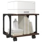 vidaXL Druckerständer 2 Ablagen Braun Eichen-Optik 41x28x33,5 cm vidaXL Druckerständer 2 Ablagen Braun Eichen-Optik 41x28x33,5 cm