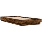 vidaXL Bettgestell Räuchereiche 90x200 cm Holzwerkstoff vidaXL Bettgestell Räuchereiche 90x200 cm Holzwerkstoff
