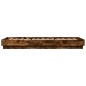 vidaXL Bettgestell Räuchereiche 90x200 cm Holzwerkstoff vidaXL Bettgestell Räuchereiche 90x200 cm Holzwerkstoff