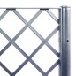 vidaXL Pflanzkübel mit Rankgitter Grau 40x40x142 cm PP vidaXL Pflanzkübel mit Rankgitter Grau 40x40x142 cm PP