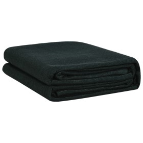 vidaXL Zeltteppich 400x800 cm Dunkelgrün HDPE