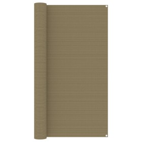 vidaXL Zeltteppich 200x200 cm Taupe
