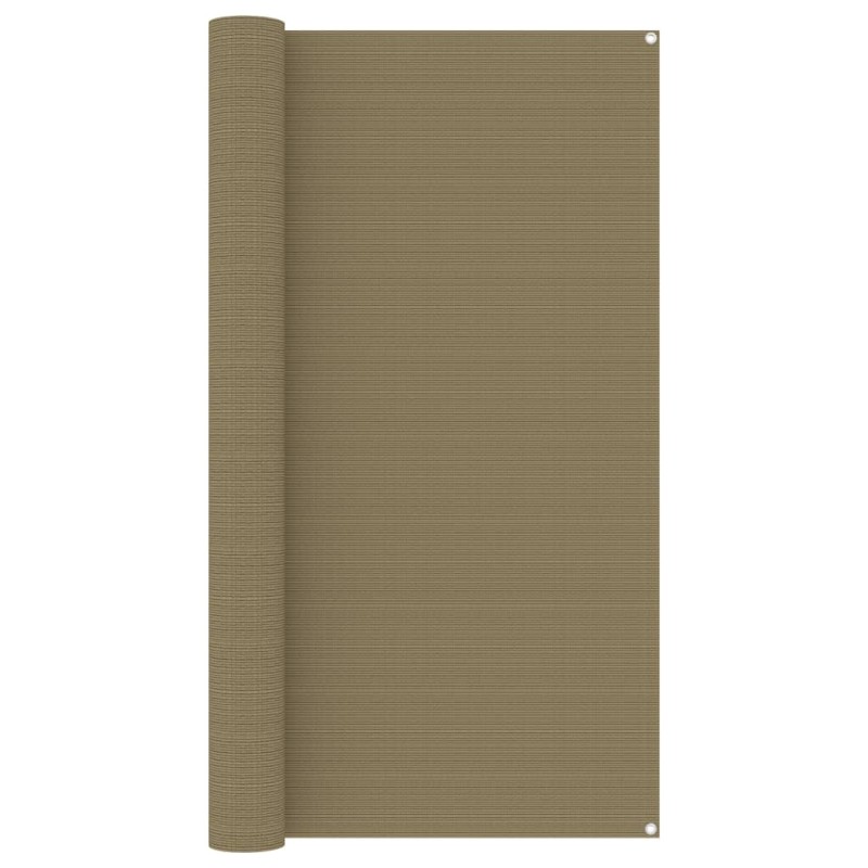 vidaXL Zeltteppich 200x200 cm Taupe vidaXL Zeltteppich 200x200 cm Taupe