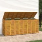 vidaXL Mülltonnenbox für 4 Tonnen 280x89x117 cm Massivholz Akazie vidaXL Mülltonnenbox für 4 Tonnen 280x89x117 cm Massivholz Akazie