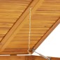 vidaXL Mülltonnenbox für 4 Tonnen 280x89x117 cm Massivholz Akazie vidaXL Mülltonnenbox für 4 Tonnen 280x89x117 cm Massivholz Akazie