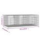 vidaXL Kaninchenkäfig 3 Paneele 163x79x54 cm Verzinktes Eisen vidaXL Kaninchenkäfig 3 Paneele 163x79x54 cm Verzinktes Eisen