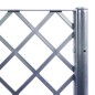 vidaXL Pflanzkübel mit Rankgitter Grau 160x120x140 cm PP vidaXL Pflanzkübel mit Rankgitter Grau 160x120x140 cm PP